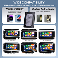 Exploter LVDS RGB Wireless CarPlay Android Auto Interface pour AUDI A6 A7 A8 Q6 Q7 Q8 avec double écran 2019-2025
