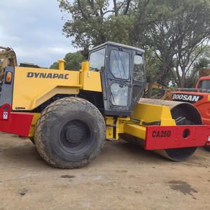 Rodillo Compactador Dynapac Usado, 95% Nuevo, Modelos CA25D, CA301D, CA251D, con Motor de Combustible Dual, 110 kW de Potencia, Excelente Rendimiento, a la Venta a Bajo Precio - Product Image 3
