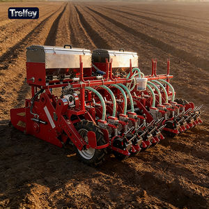 Semoir à aspiration pneumatique tracté par tracteur, 12 rangs, pour oignon et carotte, avec contrôle de <span class=keywords><strong>profondeur</strong></span> de précision - Product Image 1