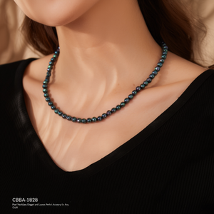 Colliers de perles CBBA-1828, élégants et luxueux, accessoire parfait pour toutes les tenues - Product Image 3