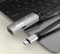 Câble d'extension USB 3.0 Type C à charge rapide 3A 5A, mâle C vers femelle C, câble de connexion pour ordinateur avec amplificateur de signal