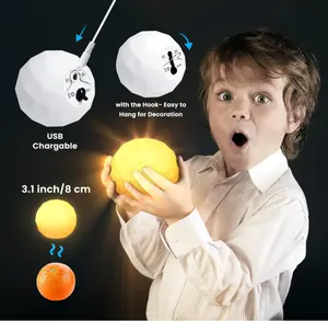 Nổi hồ bơi Đèn Sạc LED Glow bóng đèn với điều khiển từ xa, RGB Color Changing Orb đêm đèn Món quà lý tưởng cho trẻ em