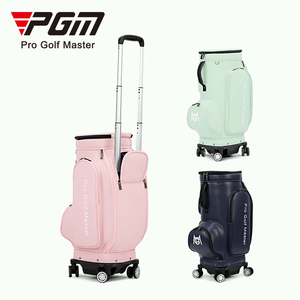 Pgm ywb051 sợi nhỏ không thấm nước Golf Xe đẩy Túi du lịch với bánh xe - Product Image 3