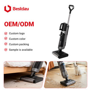 Nettoyeur de sol sans fil à double rouleau fiable et durable avec brosse à bord étroit pour un nettoyage parfait des coins - Product Image 2