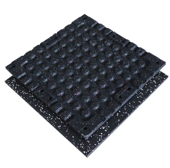 Gym Interlocking Rubber Tiles Rubber Gym