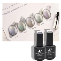 Vernis Gel UV LED 15ml Personnalisé à Marque Privée pour Ongles Effet Œil de Chat DIY – Bouteille Écologique Non Toxique
