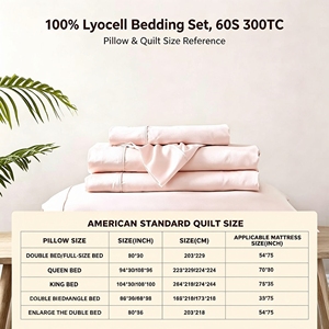 Juego de Sábanas de Lyocell 100% Eucalipto, 300 Hilos, Venta al Por Mayor - Product Image 5