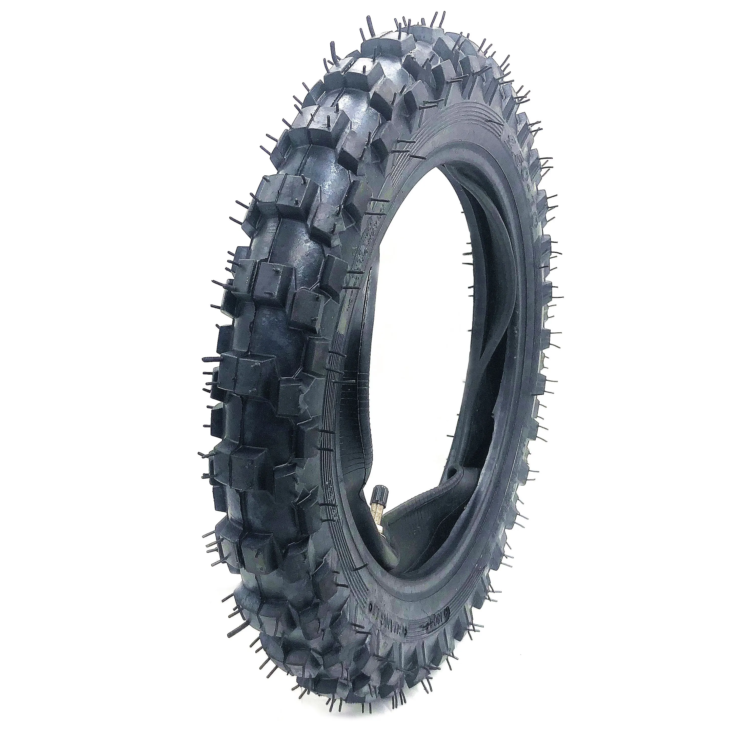 2.50-10" Dirt Tyre 10 Inch Tires With Inner Tube For Dirt Pit Bike Chinese Kayo BSE Motorcycle CRF KLX Wheels