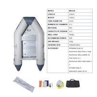 Bateau gonflable de pêche et de sport aquatique, accessoire d'extérieur de haute qualité, vente directe d'usine