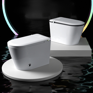 <span class=keywords><strong>WC</strong></span> intelligent moderne avec bidet électrique intégré, à <span class=keywords><strong>poser</strong></span> au sol, entièrement automatique, avec fonction de lavage féminin - Product Image 2