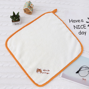 Vente en gros, petit mouchoir carré en coton super doux, serviette de lavage du visage du nouveau-né pour le bain et l'utilisation des pantoufles - Product Image 6