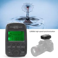 Émetteur E-TTL Visico VC-818TX 2.4G compatible avec la synchronisation haute vitesse 1/8000s, contrôleur de flash sans fil pour appareil photo