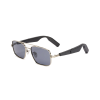 Lunettes de soleil intelligentes TOP Ai, Lunettes de soleil avec traduction en temps réel Ai, Équipées d'un assistant vocal/appel Ai, Étanches IP65, Lunettes Ai