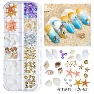 Accesorios de Diseño de <span class=keywords><strong>Uñas</strong></span> 3D para Verano, Decoración de <span class=keywords><strong>Uñas</strong></span> DIY 2023, Pedrería para Arte de <span class=keywords><strong>Uñas</strong></span>, Adornos de Conchas y Estrellas de Mar - Product Image 6