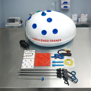 Boîte d'entraînement endoscopique de type dôme ovale pour laparoscopie avec outils et accessoires de base - Product Image 1