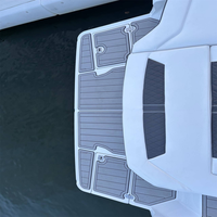 Tapis de plateforme de bain et de surf Monterey 238 SS 2018 en mousse EVA imitation teck pour bateau, style SeaDek MarineMat Gatorstep, auto-adhésif