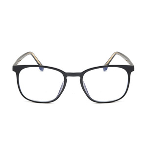 Classico TR90 Ferrule metallo struttura Anti-blu luce specchio piatto grande per gli uomini/donne diamante nuovi occhiali di Design alla moda miopia - Product Image 5