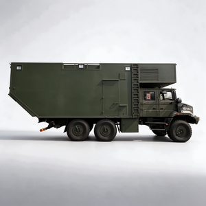 Modern Helicopter Style Cabin RV Durable All-terrain Camper <b>Van</b> Multi-person Outdoor Travel Trailer - Product Image 1