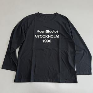 T-shirt Col Rond Homme Oversize en Coton Léger à Manches Longues, Coupe Ample d'Été, Unisexe, Design Logo Imprimé, Vente en Gros Pas Cher - Product Image 1