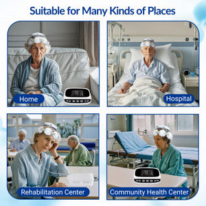 Máquina de Terapia de Estimulación Cerebral por Neurofeedback sin Dolor para Neuromodulación Transcraneal, Autismo y Recuperación de Accidentes Cerebrovasculares - Product Image 4