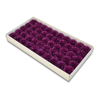 50 pièces Offre Spéciale Bouquet artificiel de noël de haute qualité décoration cadeau fleur de savon œillets têtes