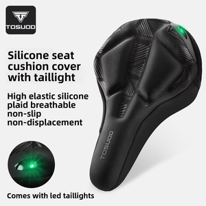 TOSUOD Unisex Adults Bicycle Cushion Cover Super Soft Mountain Bike Lycra Thickened Waterproof Accessories - Product Image 2