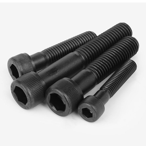 Tornillo de Cabeza Hexagonal con Acabado Óxido Negro, Acero al Carbono de Alta Resistencia, Tornillo Allen para Equipo Industrial - Product Image 3