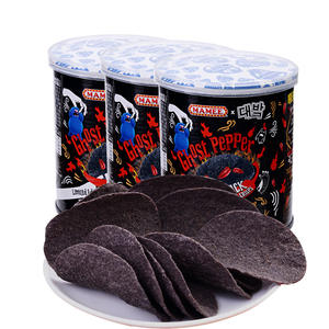 Pimienta fantasma de Malasia al por mayor, aperitivos súper exóticos, <span class=keywords><strong>patatas</strong></span> fritas picantes saladas clásicas - Product Image 3