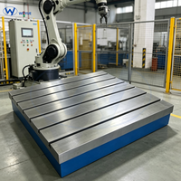 Plateforme modulaire en fonte anti-déformation certifiée CE, sur mesure, avec rainures en T, grande table pour équipement médical et optique