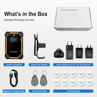 Dispositivo de Seguridad en Tiempo Real con GPS, Protección de Posición, RFID de 125 kHz, 2G/4G/WiFi, Batería Recargable de 1800 mAh, Sistema de Control de Horarios