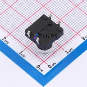 TSA12111-120B512CA-001E Tactile <b>Switch</b> Through hole-4P,11.7x11.5mm <b>Switch</b> Single Pole Single Throw Round Button 2.8N 11.7mm - Product Image 2