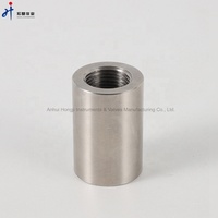 Adaptateurs hydrauliques hydrauliques en acier inoxydable SS316 Tube de raccords d'instrument de type filetage droit