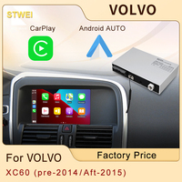 Boîtier décodeur d'interface sans fil CarPlay Android Auto pour Volvo XC60, accessoires multimédias, compatible Airplay