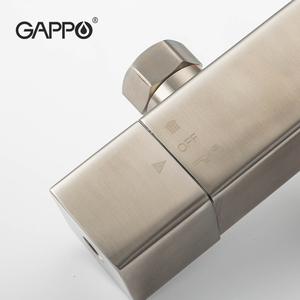 Gappo <span class=keywords><strong>ก๊อก</strong></span>น้ำฝนเ<span class=keywords><strong>ปิด</strong></span>/<span class=keywords><strong>ปิด</strong></span>ห้องน้ำที่ทันสมัยชุด<span class=keywords><strong>ฝักบัว</strong></span>อาบน้ำควบคุมอุณหภูมิ Duchas G2499-40 - Product Image 3