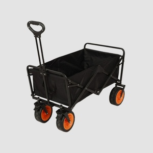 도매 캠핑 접이식 웨건 폴딩 유틸리티 비치 스포츠 트롤리 접이식 카트 바퀴 포함 - Product Image 2