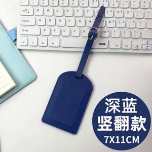 Etiqueta de equipaje antipérdida para maleta de viaje, con nombre personalizado, para envío comercial, identificación, logotipo, pasaporte, regalo - Product Image 6