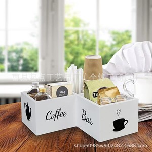 กล่องเก็บแคปซูลกาแฟไม้ไผ่ สำหรับจัดระเบียบอุปกรณ์บาร์กาแฟ ดีไซน์กาน้ำชา พร้อมป้ายกำกับ - Product Image 4