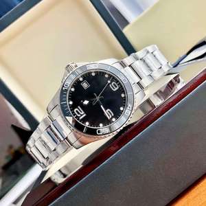 2025 High Quality <b>Men's</b> Mechanical <b>Watch</b> with Steel Strap and Black Dial <b>Diving</b> Mechanical <b>Men's</b> <b>Watch</b> - Product Image 4