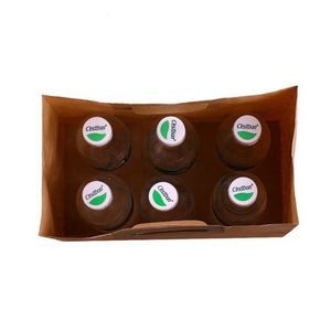 Eco Friendly Custom Offset Printing Vest Handle Recyclable Kraft Paper <b>Bag</b> with Hole - Product Image 2