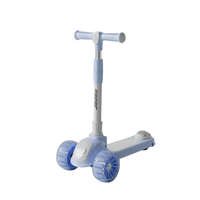 Trottinette à trois roues pour enfants, pliable, pour 5-8 ans, matériaux durables en plastique, acier, alliage d'aluminium, pour les tout-petits