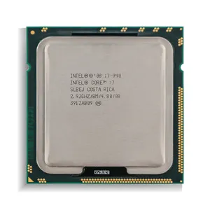 इंटेल कोर प्रोसेसर सीपीयू 2.93GHz के लिए I7-940 45NM 130W एलजीए 1366 सीपीयू 920 930 950 960 970 980 965 975 980X 990X