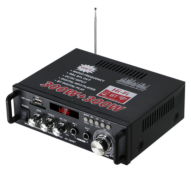 High-power speaker power amplifier, home-use BT power amplifier, hi-fi audio amplifier, digital power amplifier