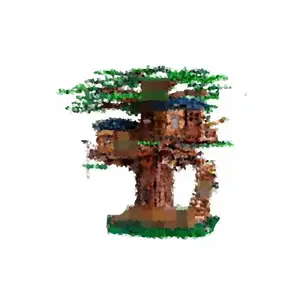 MOC 33111 Tree House 23118 le idee più grandi mattoni compatibili 21318 Model Building Blocks 6007 giocattoli educativi per bambini