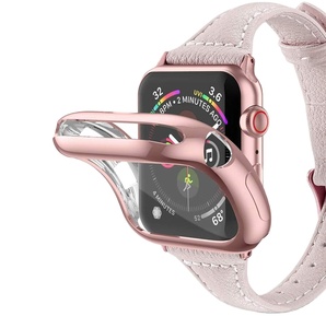 Protector de parachoques LeYi para iwatch, funda protectora suave de TPU ultradelgada resistente a los arañazos para <span class=keywords><strong>iPhone</strong></span> <span class=keywords><strong>Watch</strong></span> Series <span class=keywords><strong>7</strong></span> 8 9 ultra - Product Image 1