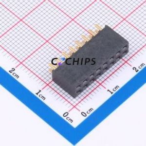 SSQ-108-01-G-D Pin Socket Through hole Component (THT),P=2.54mm Connector 2.54mm 2.54mm Through Hole Double Row - Product Image 1