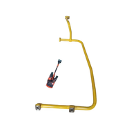 Tube de retour du distributeur hydraulique pour excavatrice Komatsu PC360 PC300 207-62-71231 707-86-11621