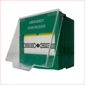 مع غطاء قابل لإعادة الضبط إطلاق أخضر للطوارئ 1 عمود 2 عمود نظام باب سهل التركيب شعار خدمة EDM om - Product Image 1