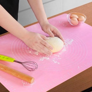 Ustensiles de cuisine, outils de pâtisserie, tapis de cuisson en silicone de qualité alimentaire, sans BPA, écologique, tapis à pâtisserie, tapis à pâte à pizza, antiadhésif, pour pétrir - Product Image 3
