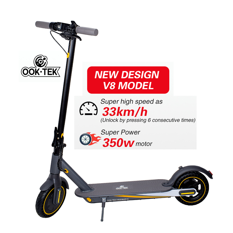 2023 новый дизайн двухколесные электрические скутеры с 8,5 дюймов с 10.5Ah батарея высокой скорости Электрический велосипед Скутер