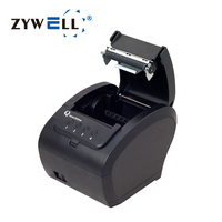 Impresora térmica de recibos ZYWELL 80mm Impresora de tickets con número de cola
